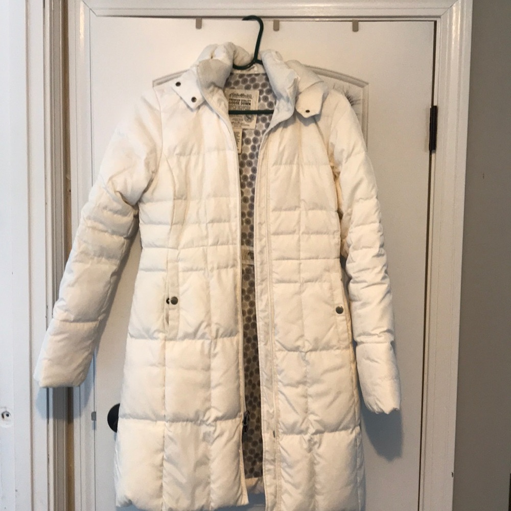 EDDIE BAUER womens goose down coat